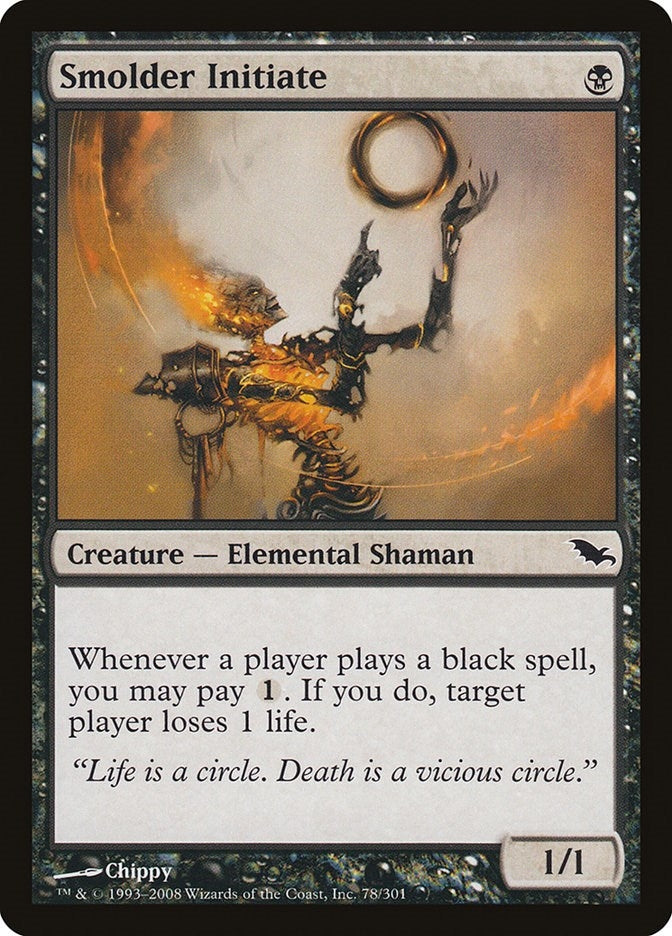 Smolder Initiate (78) (Shadowmoor)