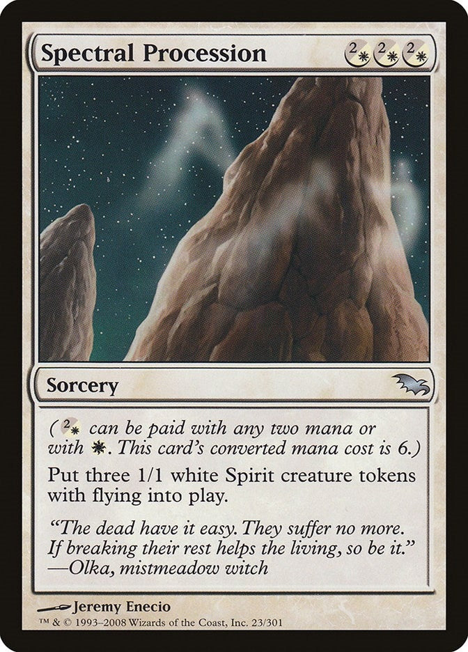 Spectral Procession (23) (Shadowmoor)
