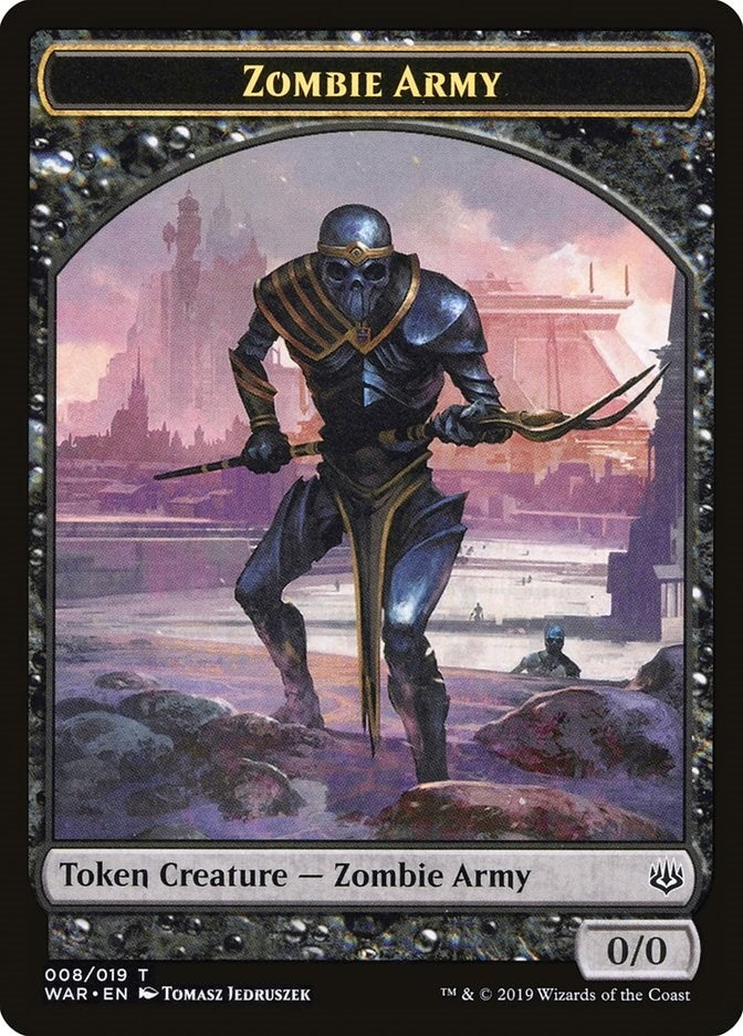 Image for Zombie Army Token (008) (8) - Magic: The Gathering
