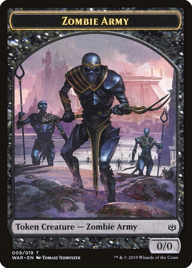 Image for Zombie Army Token (009) (9) - Magic: The Gathering