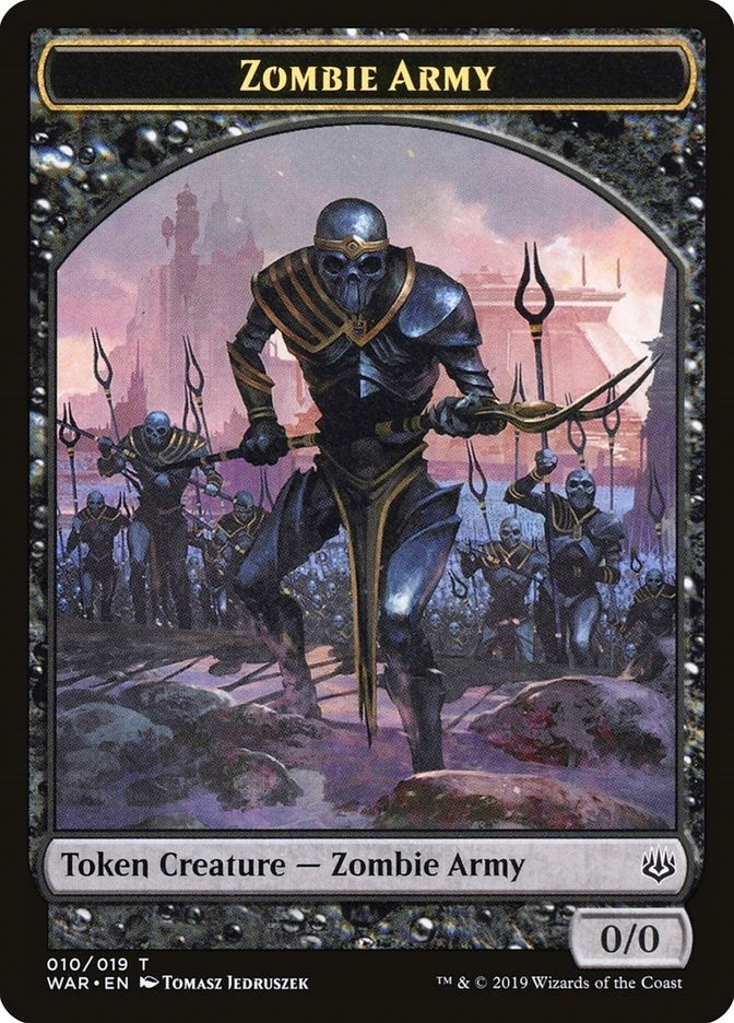 Image for Zombie Army Token (010) (10) - Magic: The Gathering