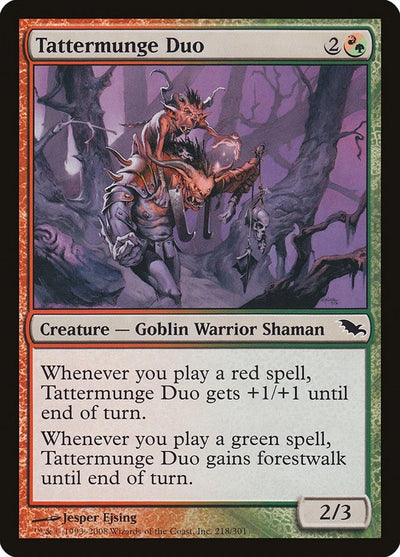 Tattermunge Duo (218) (Shadowmoor)