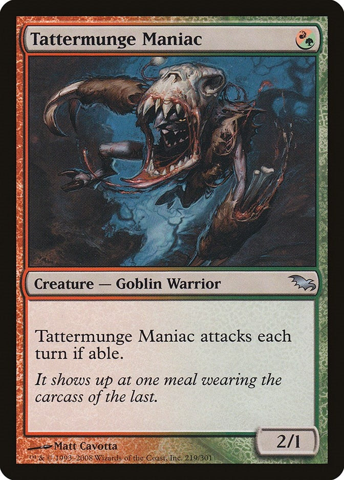 Tattermunge Maniac (219) (Shadowmoor)