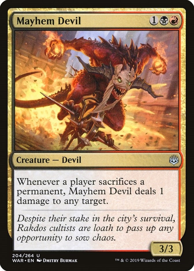 Mayhem Devil (204) (War of the Spark)