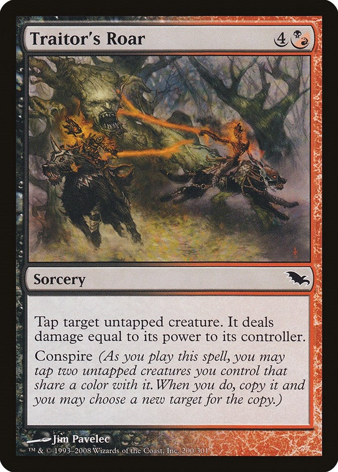 Traitor's Roar (200) (Shadowmoor)