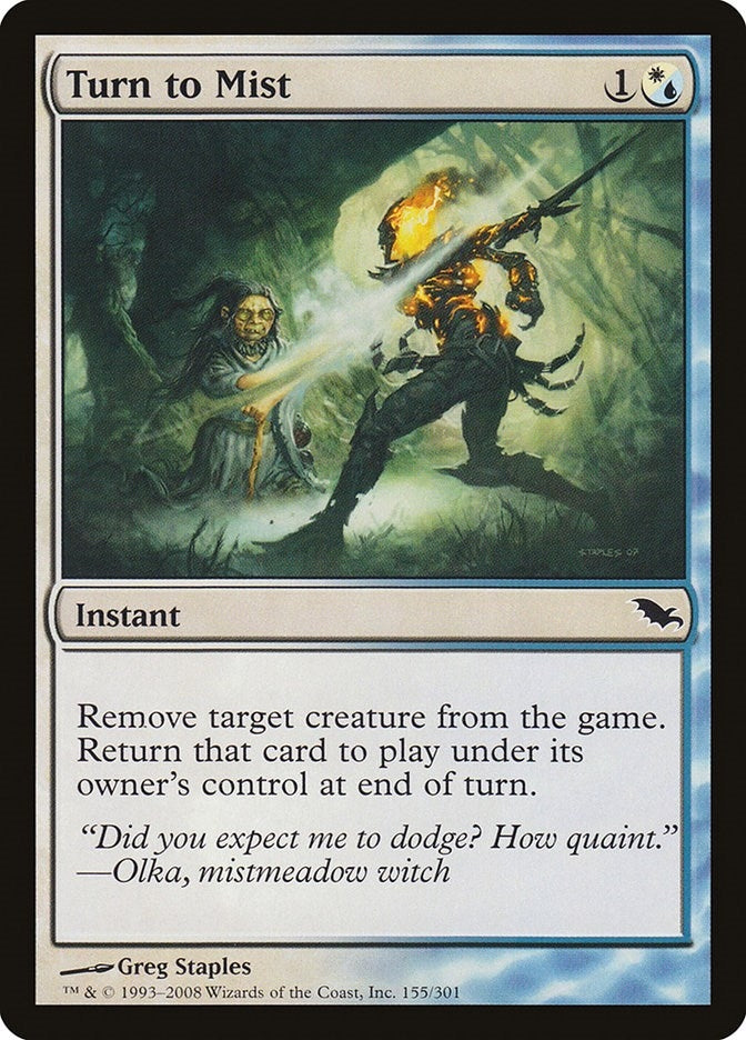Turn to Mist (155) (Shadowmoor)