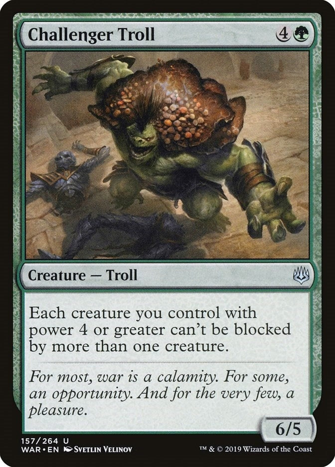 Challenger Troll (157) (War of the Spark)