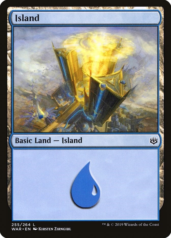 Island (255) (255) (War of the Spark)