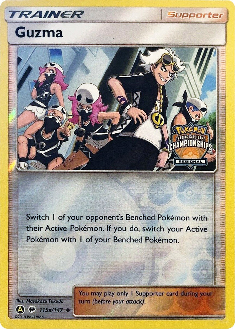 Image for Guzma - 115a/147 (Regional Championships) (115a/147) (League & Championship Cards) - Pokemon