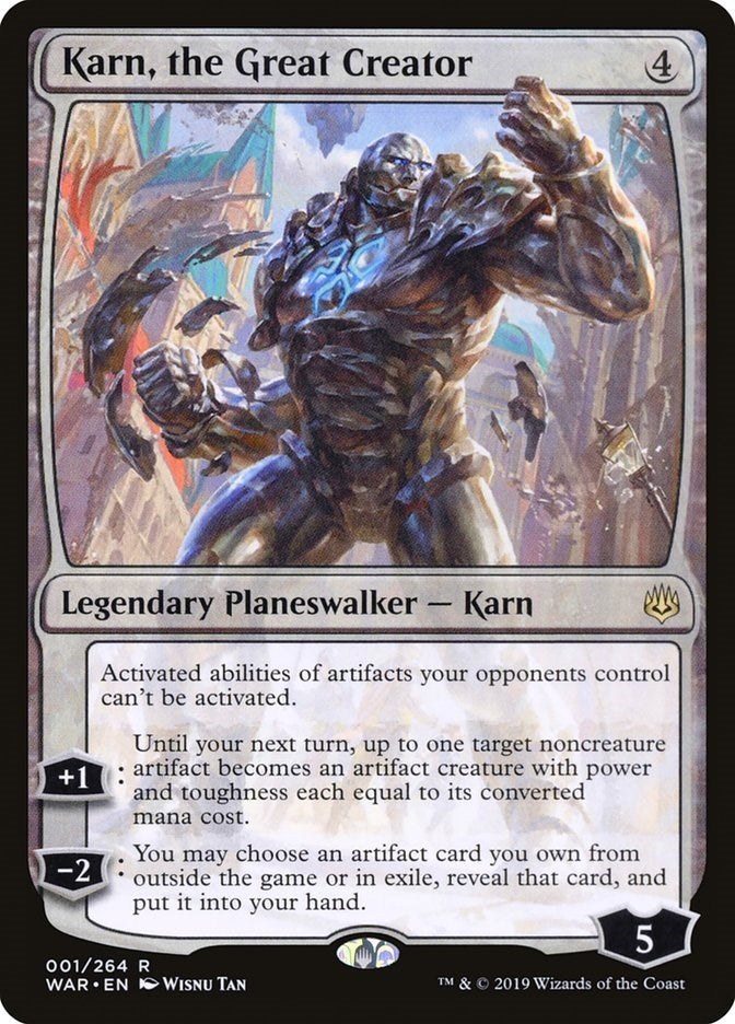Karn, the Great Creator (1) (War of the Spark)