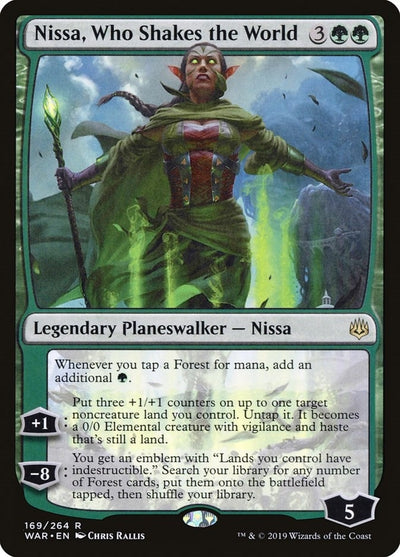 Nissa, Who Shakes the World (169) (War of the Spark)