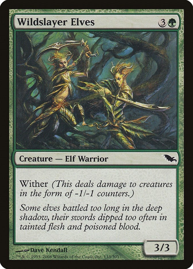 Wildslayer Elves (133) (Shadowmoor)
