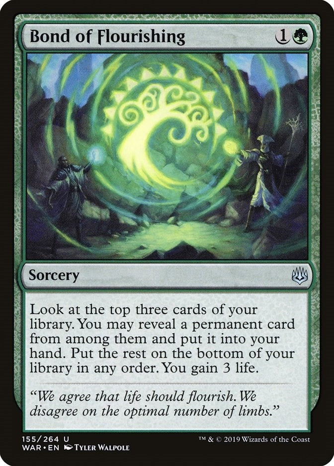 Bond of Flourishing (155) (War of the Spark)