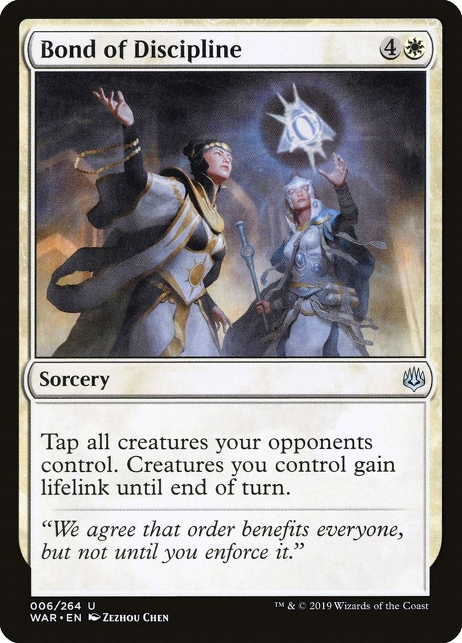 Bond of Discipline (6) (War of the Spark)