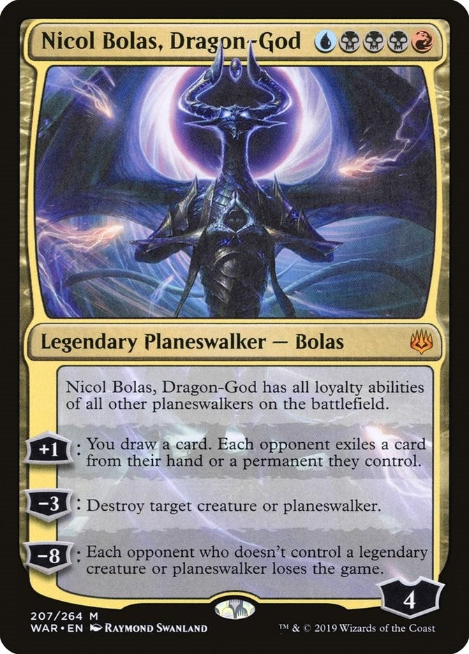 Nicol Bolas, Dragon-God (207) (War of the Spark)