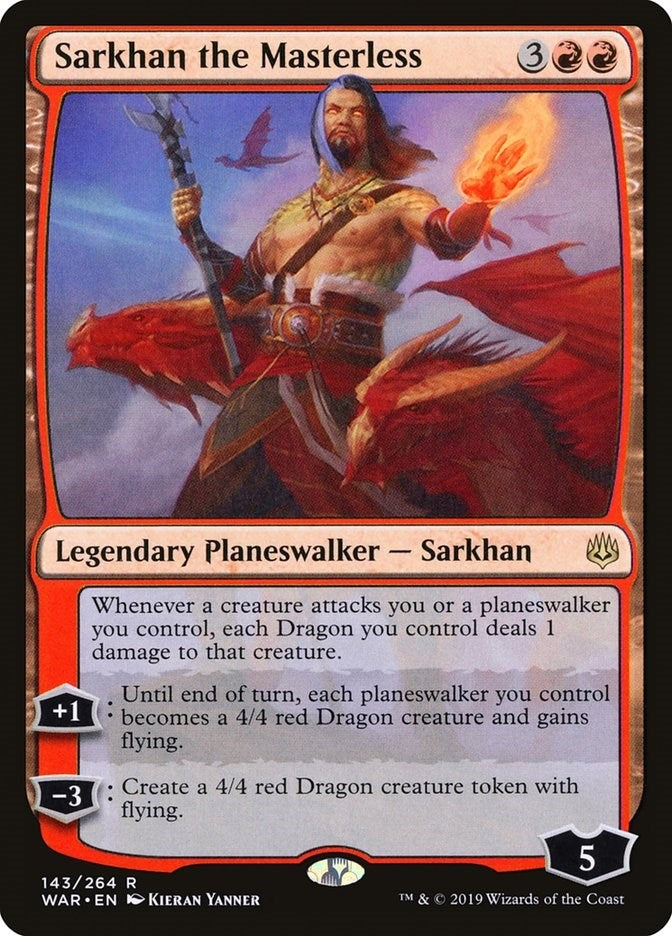 Sarkhan the Masterless (143) (War of the Spark)