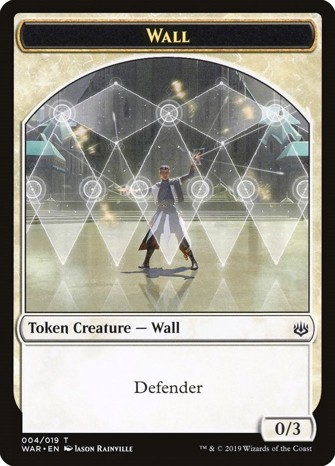 Image for Wall Token (4) - Magic: The Gathering