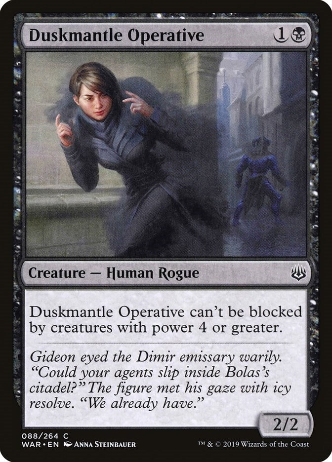 Duskmantle Operative (88) (War of the Spark)
