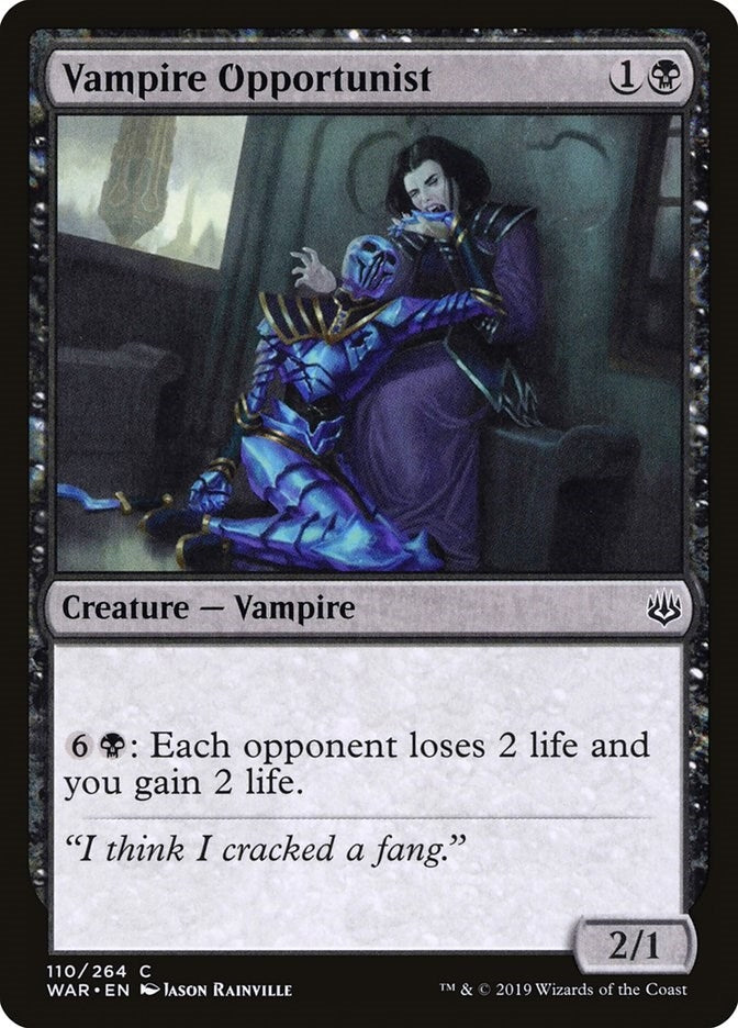 Image for Vampire Opportunist (110) - Magic: The Gathering