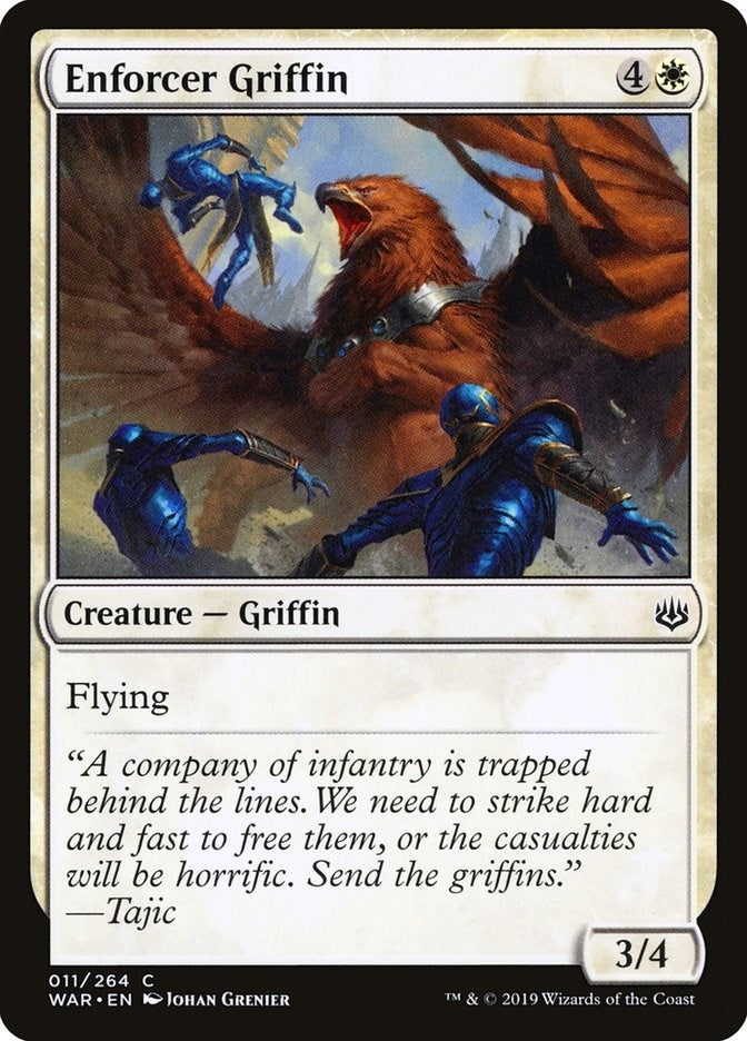 Enforcer Griffin (11) (War of the Spark)