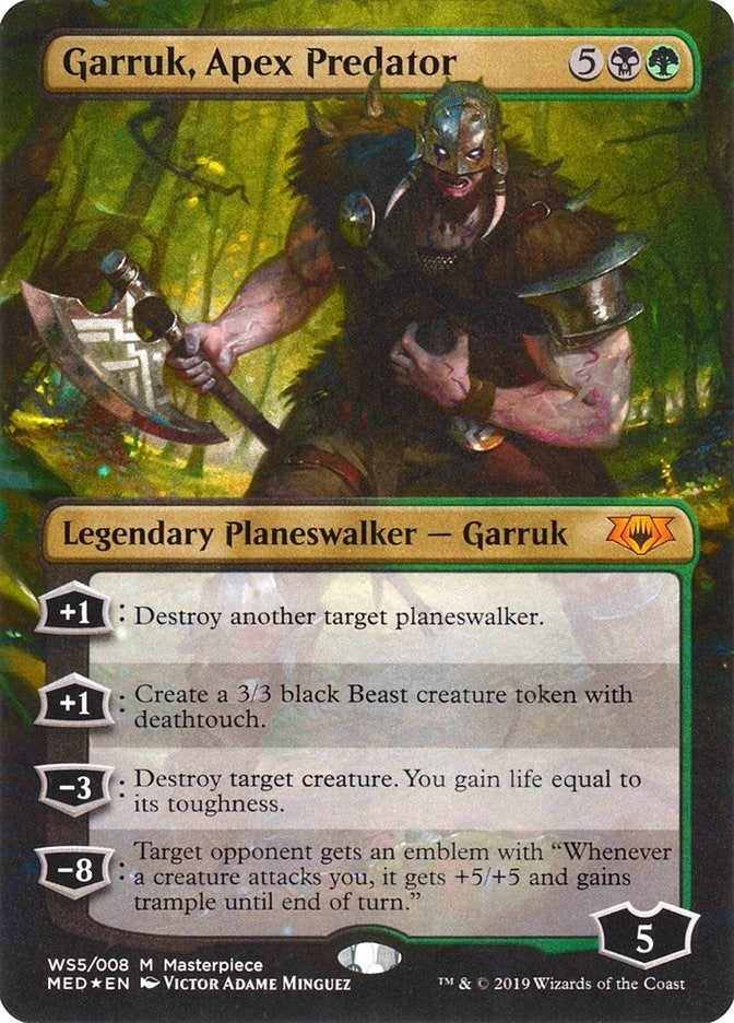 Garruk, Apex Predator (WS5) (Mythic Edition: War of the Spark)