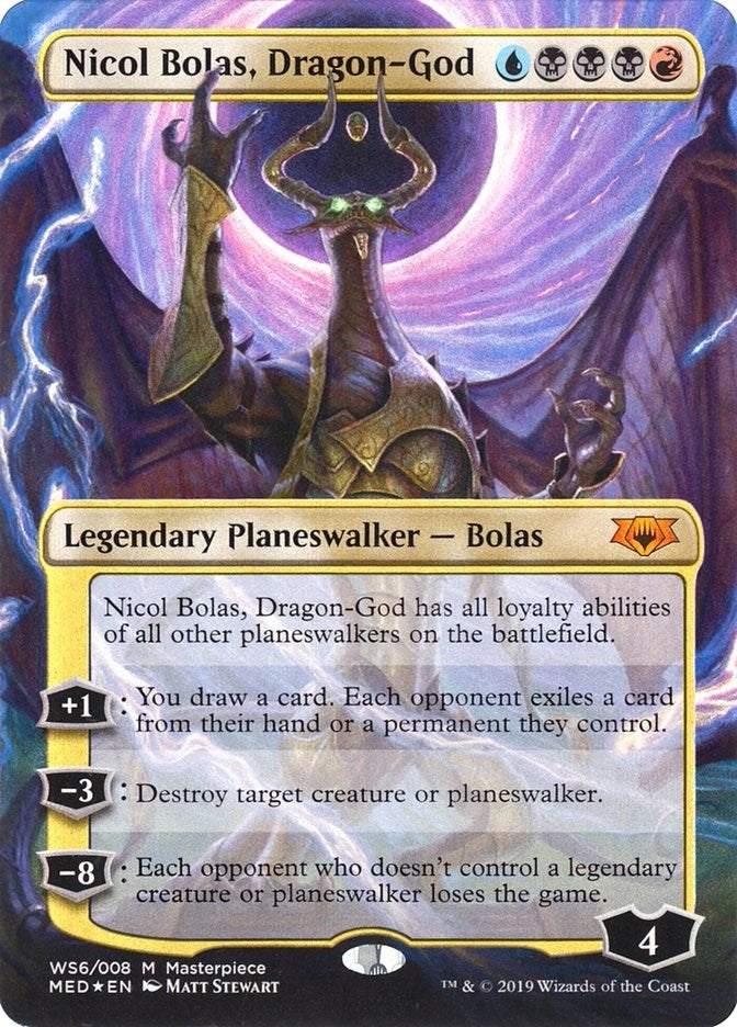 Nicol Bolas, Dragon-God (WS6) (Mythic Edition: War of the Spark)