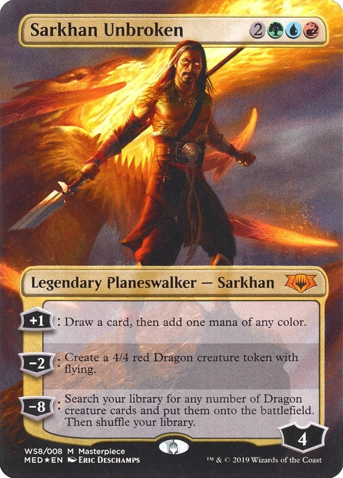 Sarkhan Unbroken (WS8) (Mythic Edition: War of the Spark)