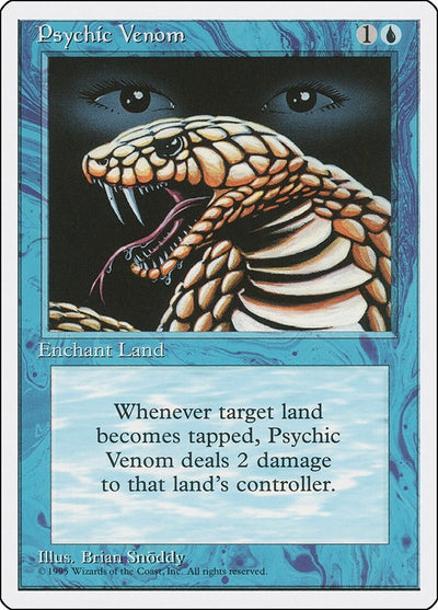 Psychic Venom (Fourth Edition)