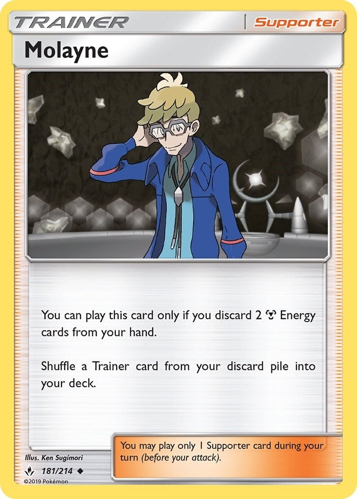 Image for Molayne (181/214) (SM - Unbroken Bonds) - Pokemon
