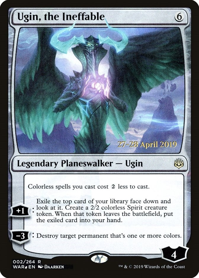 Ugin, the Ineffable (2) (Prerelease Cards)