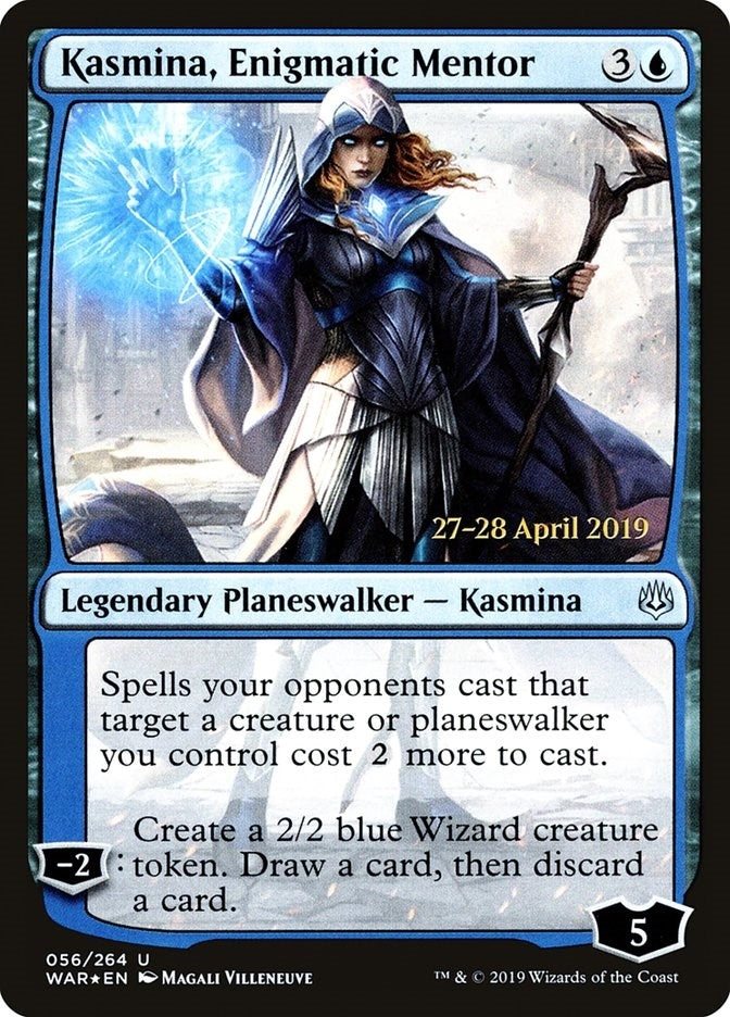 Kasmina, Enigmatic Mentor (56) (Prerelease Cards)