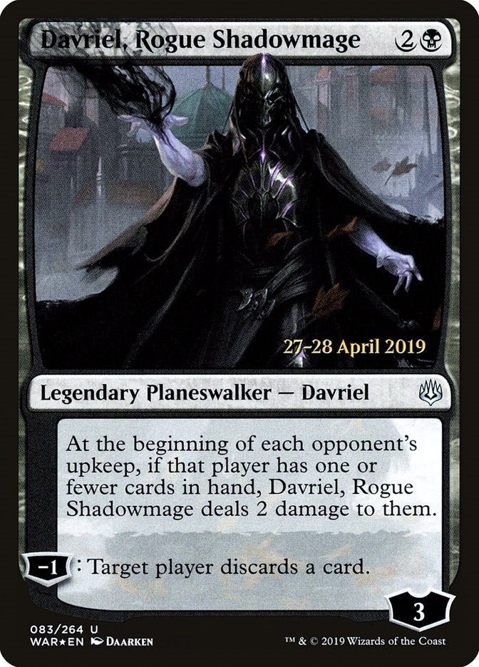 Davriel, Rogue Shadowmage (83) (Prerelease Cards)