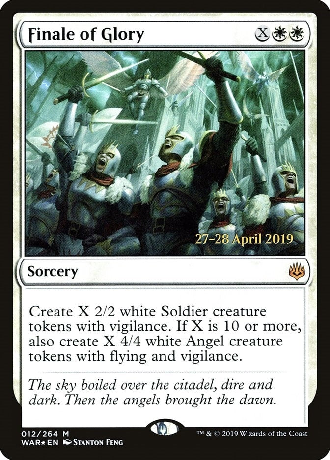 Finale of Glory (12) (Prerelease Cards)