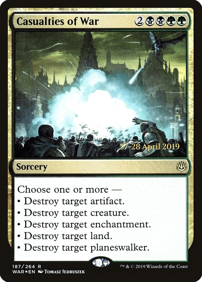 Casualties of War (187) (Prerelease Cards)