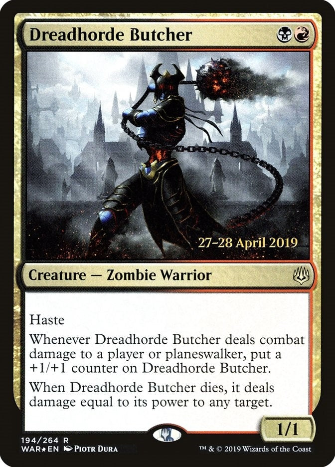 Dreadhorde Butcher (194) (Prerelease Cards)