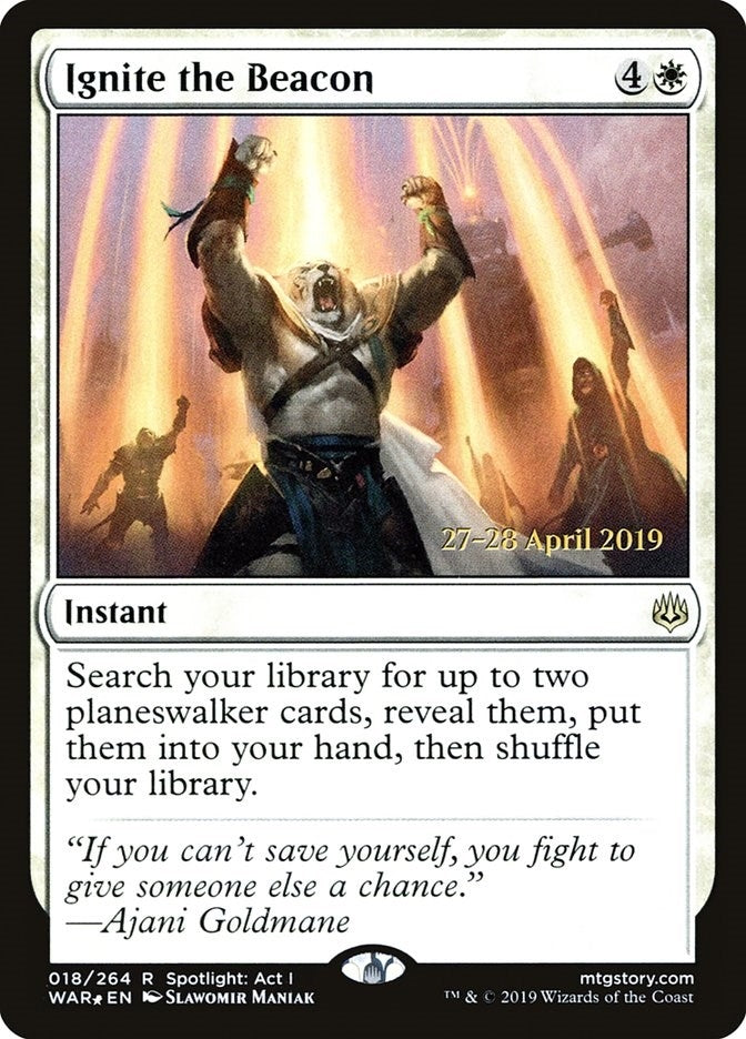 Ignite the Beacon (18) (Prerelease Cards)