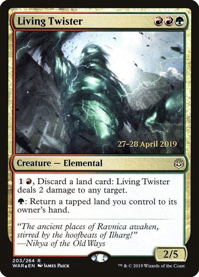 Living Twister (203) (Prerelease Cards)