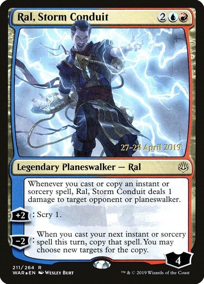 Ral, Storm Conduit (211) (Prerelease Cards)