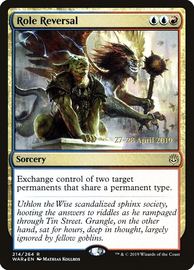 Role Reversal (214) (Prerelease Cards)