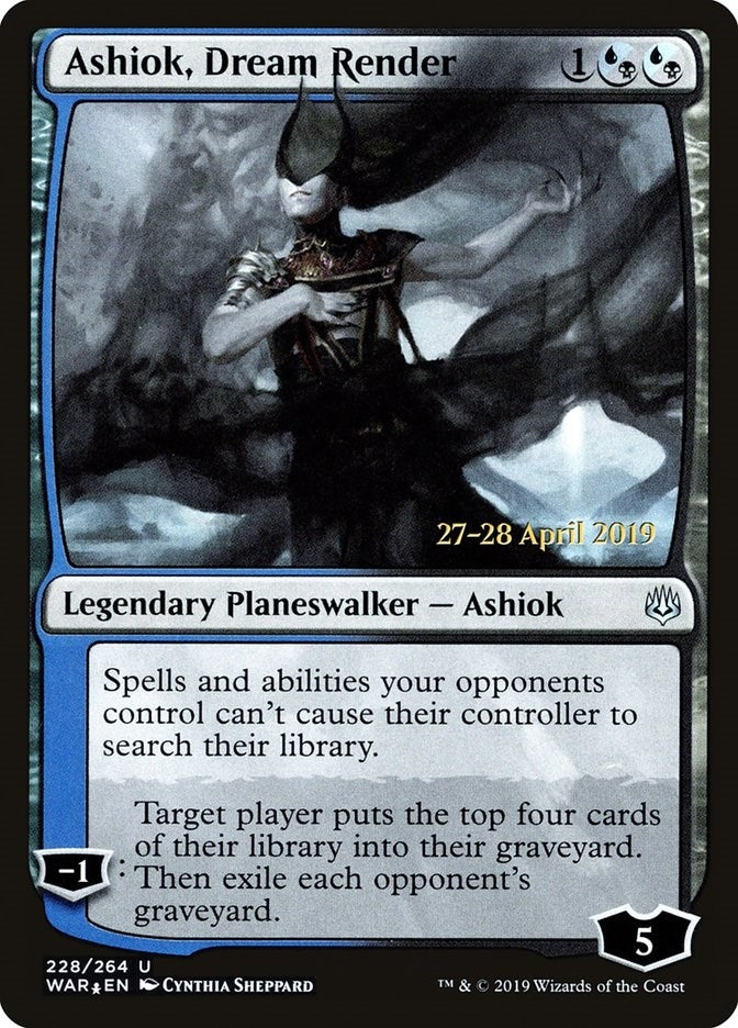 Ashiok, Dream Render (228) (Prerelease Cards)
