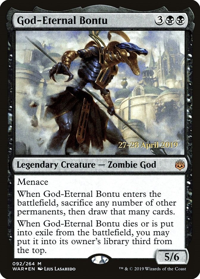 God-Eternal Bontu (92) (Prerelease Cards)