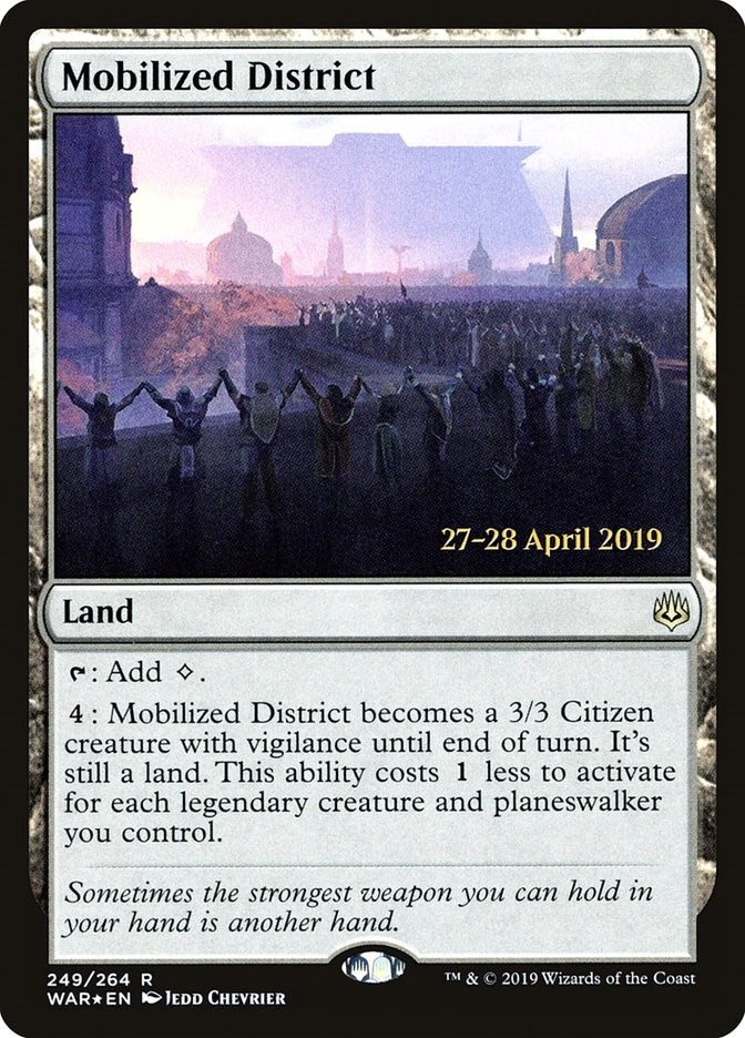 Mobilized District (249) (Prerelease Cards)