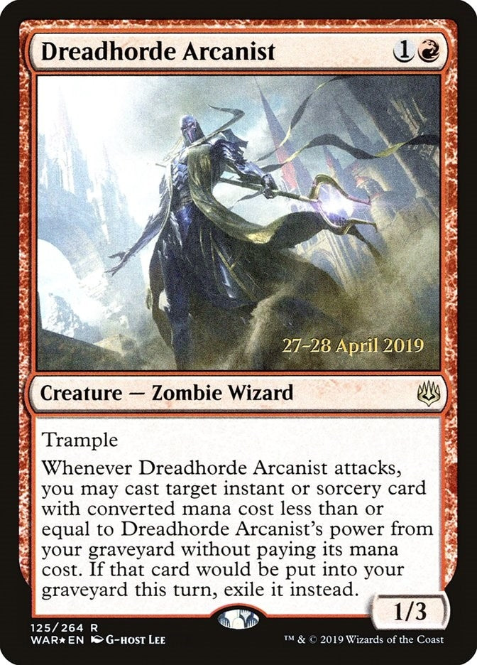 Dreadhorde Arcanist (125) (Prerelease Cards)