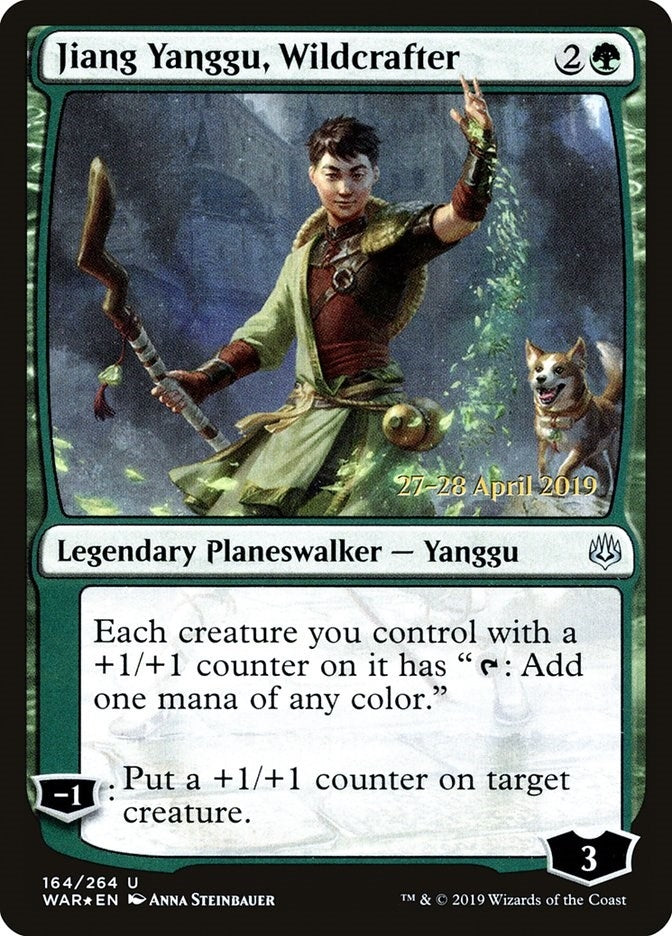 Jiang Yanggu, Wildcrafter (164) (Prerelease Cards)