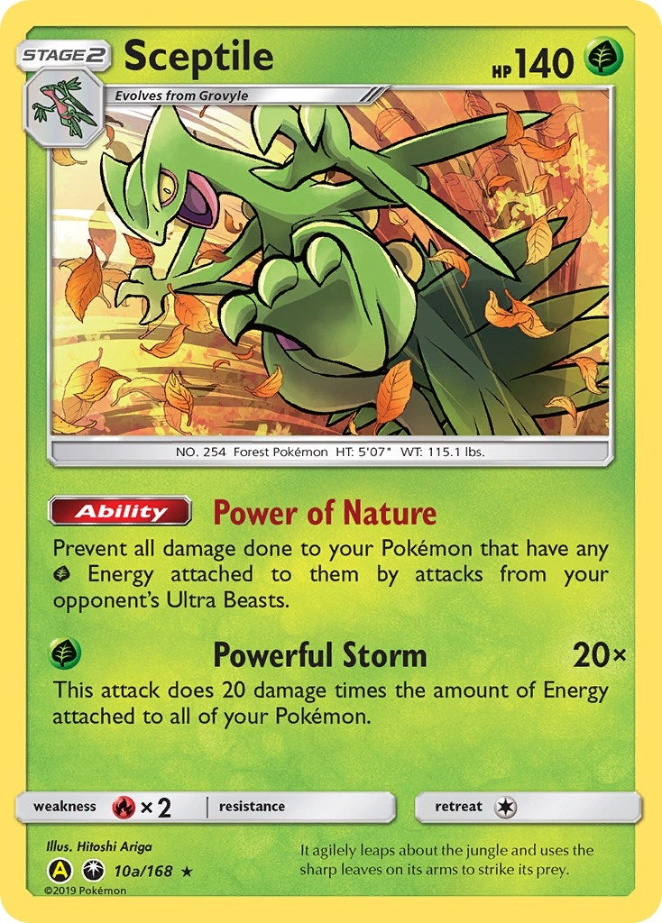 Image for Sceptile - 10a/168 (010a/168) (Alternate Art Promos) - Pokemon