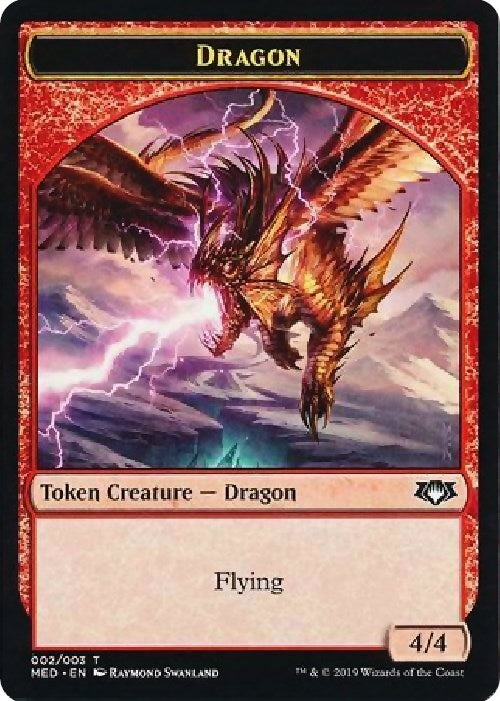 Dragon Token (2) (Mythic Edition: War of the Spark)