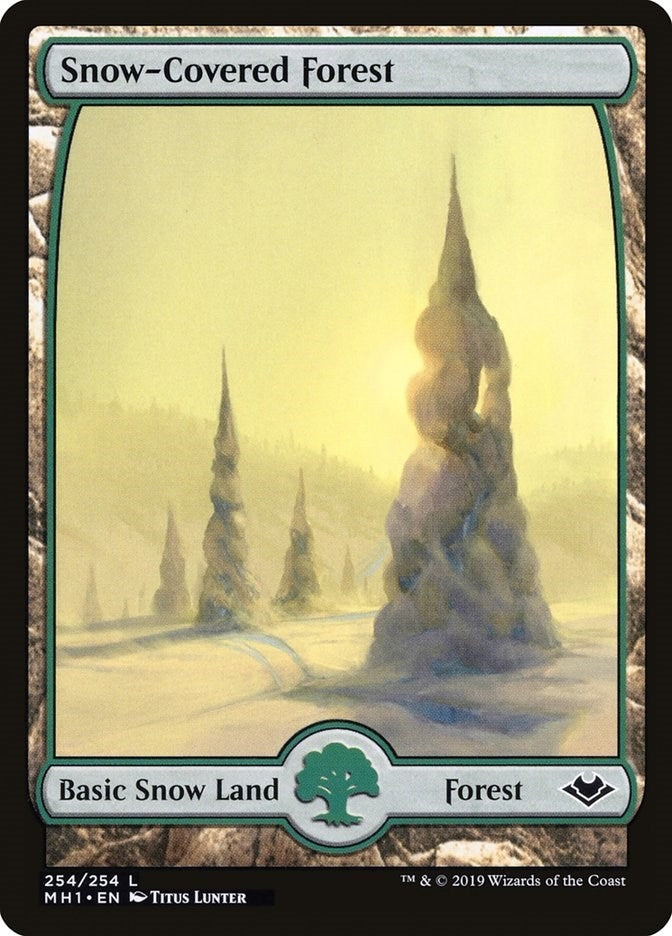 Snow-Covered Forest (254) (Modern Horizons)