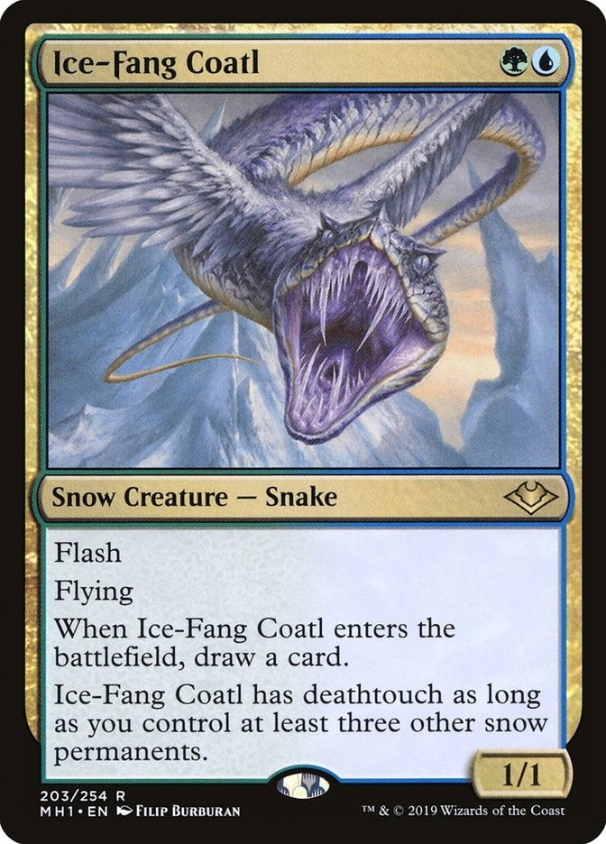 Ice-Fang Coatl (203) (Modern Horizons)