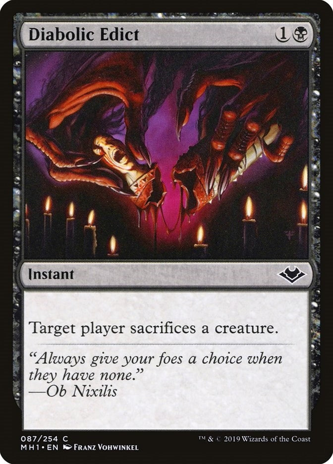 Diabolic Edict (87) (Modern Horizons)