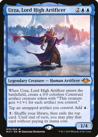 Urza, Lord High Artificer (75) (Modern Horizons)